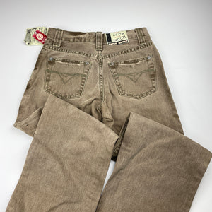 Boys SHOCK DENIM, distressed denim jeans, adjustable, Inside leg: 64cm, NEW, size 10,  