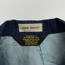 Load image into Gallery viewer, Boys big GUY, vintage blue pin stripe jacket/blazer, light marks on lining, GUC, size 3,  