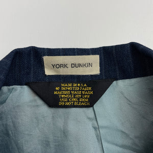 Boys big GUY, vintage blue pin stripe jacket/blazer, light marks on lining, GUC, size 3,  