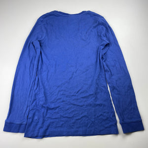 Girls Target, cotton long sleeve pyjama top, GUC, size 12,  