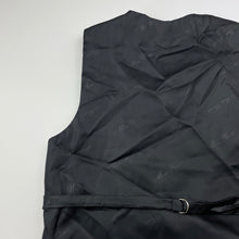 Load image into Gallery viewer, Boys Mini World, black suit/formal waistcoat / vest, EUC, size 6,  