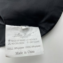 Load image into Gallery viewer, Boys Mini World, black suit/formal waistcoat / vest, EUC, size 1,  