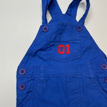 Load image into Gallery viewer, Boys FRENDZ, lightweight cotton overalls / shortalls, GUC, size 0,  