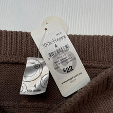 Load image into Gallery viewer, Girls Target, knitted skirt, elasticated, L: 25.5cm, NEW, size 4,  