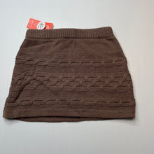 Load image into Gallery viewer, Girls Target, knitted skirt, elasticated, L: 25.5cm, NEW, size 4,  