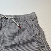 Load image into Gallery viewer, Boys Clothing &amp; Co, striped cotton shorts, elasticated, EUC, size 12,  