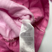 Load image into Gallery viewer, Girls Rene Rofe, pink cotton top, L: 40cm, NEW, size 2,  