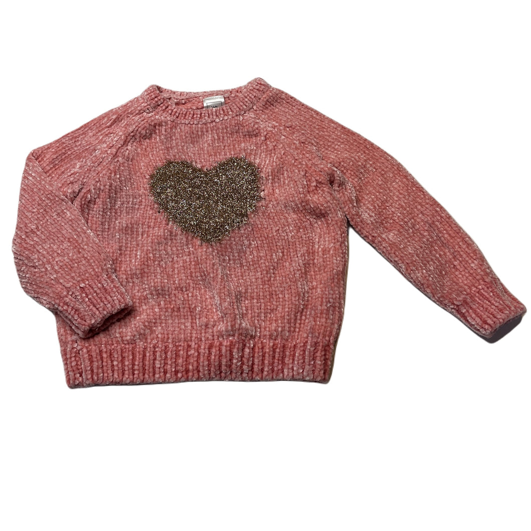 Girls Kids & Co, soft feel chenille sweater, EUC, size 3,  