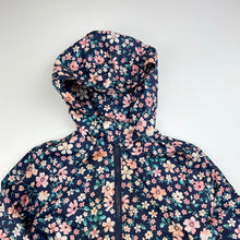 Load image into Gallery viewer, Girls H&amp;T, lightweight floral spray jacket, EUC, size 2,  