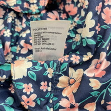Load image into Gallery viewer, Girls H&amp;T, lightweight floral spray jacket, EUC, size 2,  