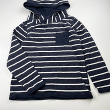 Load image into Gallery viewer, unisex H&amp;T, lightweight long sleeve hooded top, EUC, size 6,  