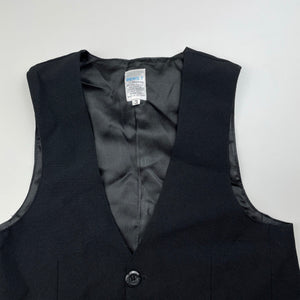 Boys DENIS.T, black suit / formal waistcoat / vest, EUC, size 3,  