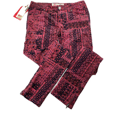 Girls Gum, stretch cotton corduroy pants, adjustable, Inside leg: 67.5cm, NEW, size 12,  