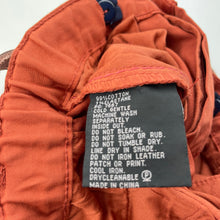 Load image into Gallery viewer, Boys Indie, copper stretch cotton chino pants, adjustable, Inside leg: 66.5cm, NEW, size 12,  