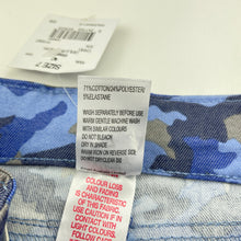 Load image into Gallery viewer, Girls Miss Understood, camo print casual pants, adjustable, Inside leg: 53.5cm, NEW, size 7,  