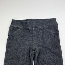 Load image into Gallery viewer, Girls Mix Kids, stretchy denim leggings, Inside leg: 35cm, EUC, size 2,  