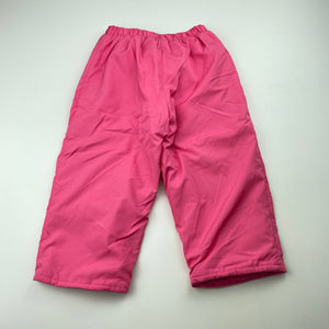 Girls Marese, lightly wadded pants, elasticated, Inside leg: 27cm, EUC, size 2,  