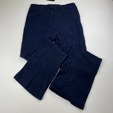 Load image into Gallery viewer, Girls S.cool, navy jazz pants, elasticated, Inside leg: 64cm, NEW, size 12,  