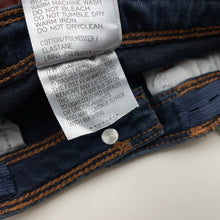 Load image into Gallery viewer, Girls Emerson, dark stretch denim jeans, adjustable, Inside leg: 42.5cm, NEW, size 4,  