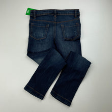 Load image into Gallery viewer, Girls Emerson, dark stretch denim jeans, adjustable, Inside leg: 42.5cm, NEW, size 4,  