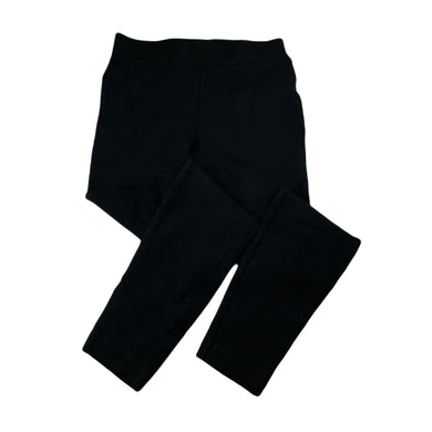 Girls Witchery, black stretchy pants, elasticated, Inside leg: 54cm, small marks back right leg, FUC, size 8,  