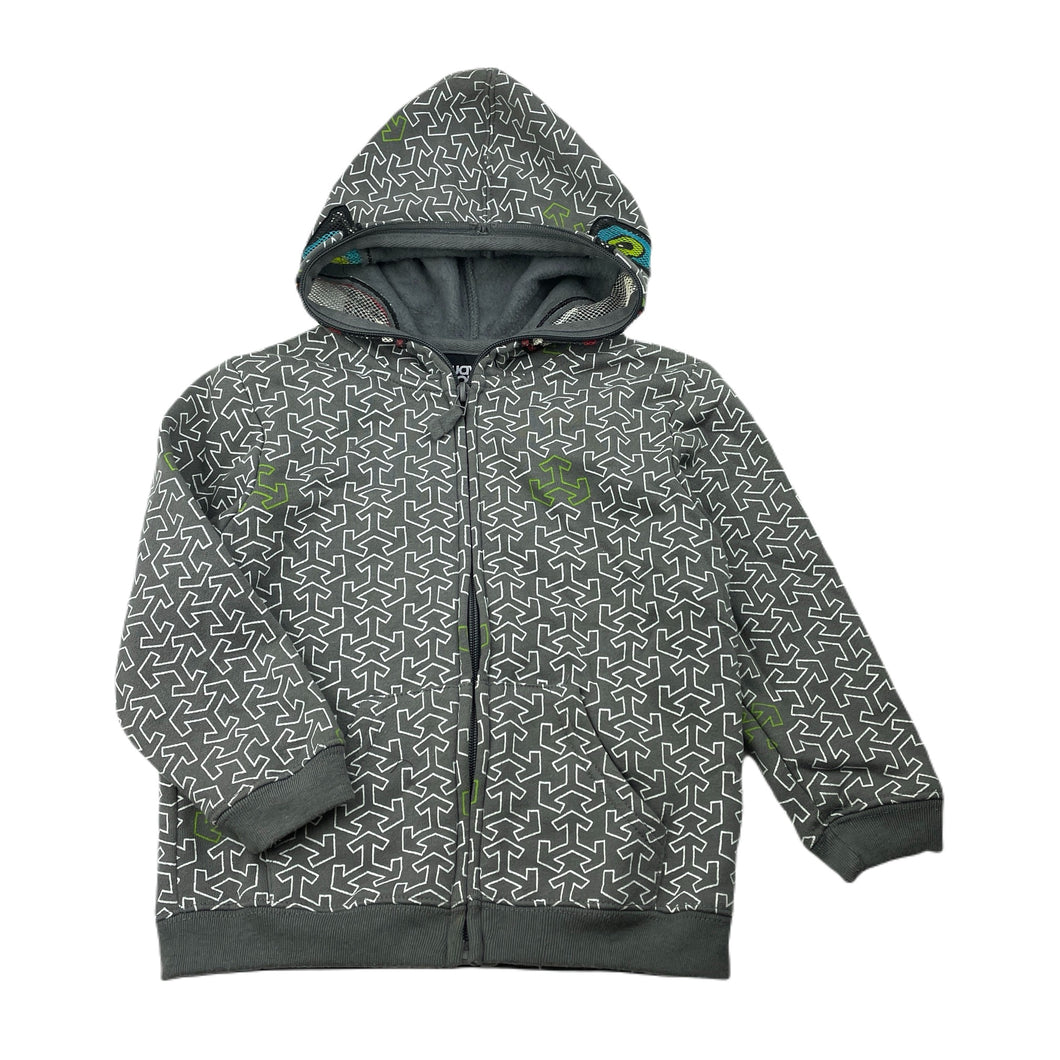 Boys Wave Zone, fleece lined novelty zip hoodie sweater, GUC, size 3,  