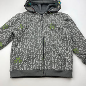 Boys Wave Zone, fleece lined novelty zip hoodie sweater, GUC, size 3,  