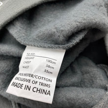 Load image into Gallery viewer, Boys Wave Zone, fleece lined novelty zip hoodie sweater, GUC, size 3,  