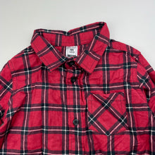 Load image into Gallery viewer, Boys Kids &amp; Co, checked flannel cotton shirt, EUC, size 2,  
