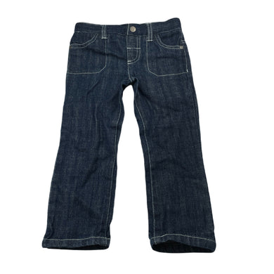 Boys Sprout, dark denim pants, elasticated, Inside leg: 38cm, NEW, size 2,  
