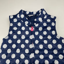 Load image into Gallery viewer, Girls H&amp;T, lightweight puffer vest, GUC, size 7,  