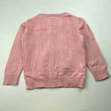 Load image into Gallery viewer, Girls H&amp;T, lightweight cotton knit cardigan, GUC, size 3,  