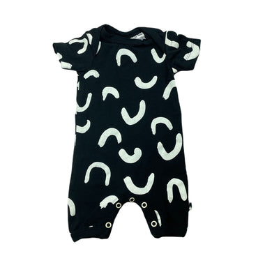 unisex Milk & Masuki, organic cotton blend romper, EUC, size 0000,  