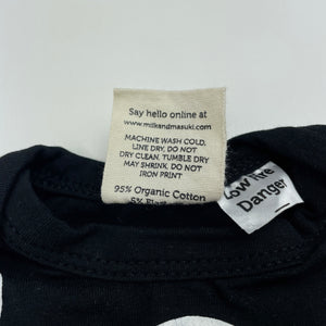 unisex Milk & Masuki, organic cotton blend romper, EUC, size 0000,  