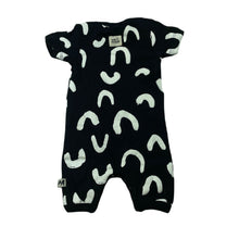 Load image into Gallery viewer, unisex Milk &amp; Masuki, organic cotton blend romper, EUC, size 0000,  