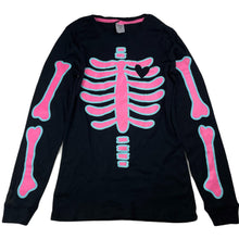 Load image into Gallery viewer, Girls Target, cotton pyjama top, skeleton, FUC, size 14,  