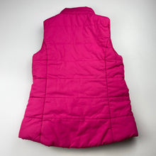 Load image into Gallery viewer, Girls Milkshake, reversible navy/pink puffer vest, EUC, size 6,  