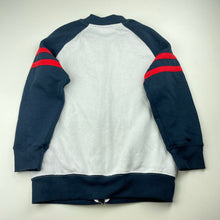 Load image into Gallery viewer, Boys Urban Supply, fleece lined zip up sweater, light marks right shoulder, FUC, size 7,  