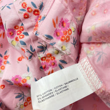 Load image into Gallery viewer, Girls GAP, floral stretch cotton shirt, poppers, GUC, size 12,  