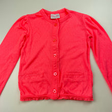 Load image into Gallery viewer, Girls Mango, pointelle long sleeve button up top, GUC, size 6,  