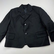 Load image into Gallery viewer, Boys Its Jumbo Time, black suit/formal jacket, GUC, size 1,  