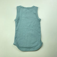Load image into Gallery viewer, unisex ergoPouch, ribbed organic cotton singlet top, EUC, size 00,  