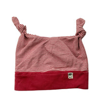 Load image into Gallery viewer, unisex Eeni Meeni Meeni Moh, striped stretchy hat / beanie, GUC, size 0,  