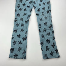 Load image into Gallery viewer, Girls H&amp;M, stretchy pants, elasticated, rabbits, Inside leg: 45.5cm, FUC, size 7,  