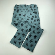Load image into Gallery viewer, Girls H&amp;M, stretchy pants, elasticated, rabbits, Inside leg: 45.5cm, FUC, size 7,  