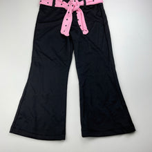 Load image into Gallery viewer, Girls COSMIC girls, black lightweight pants, elasticated, Inside leg: 37cm, NEW, size 3,  