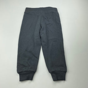 Girls Mango, fleece lined track pants, elasticated, Inside leg: 32.5cm, EUC, size 2,  