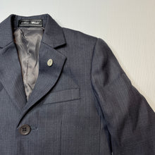 Load image into Gallery viewer, Boys Mini World, blue suit/formal jacket, shoudler to cuff: 29cm, EUC, size 1-2,  