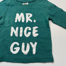 Load image into Gallery viewer, Boys Baby Berry, cotton long sleeve top, FUC, size 0000,  