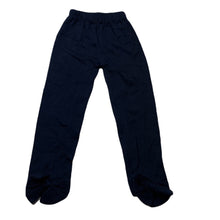 Load image into Gallery viewer, Girls navy, leggings, elasticated, Inside leg: 31cm, EUC, size 3-4,  